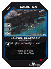 Galactica, Launch Platform (Foil)